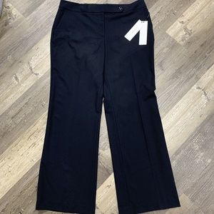 CALVIN Klein Women's Navy Blue Suit Pant Sz 14